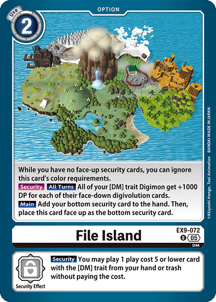 File Island EX9-072 [ Inglese / Giapponese ]