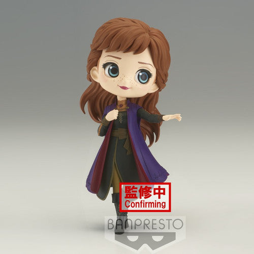 Disney Characters Frozen 2 Anna Ver.a Q Posket Figura 14cm Banpresto
