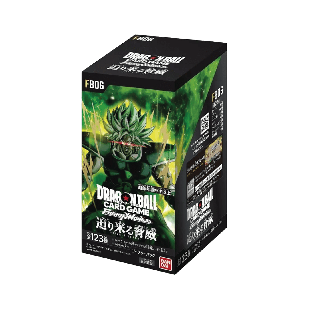 Dragon Ball Super Card Game Fusion World Rivals Clash FB06 Display – 24 Buste (Jap) ARRIVO ENTRO IL 18 OTTOBRE