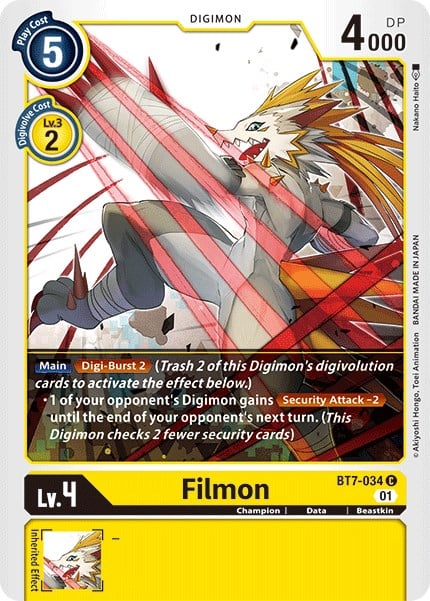 Filmon BT7-034 [ Inglese / Giapponese ]
