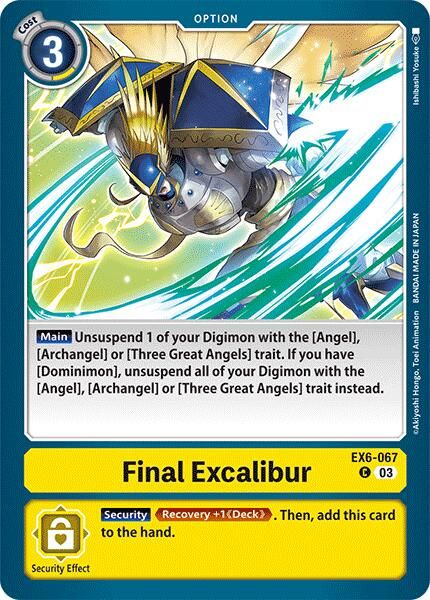Final Excalibur EX6-067 [ Inglese / Giapponese ]