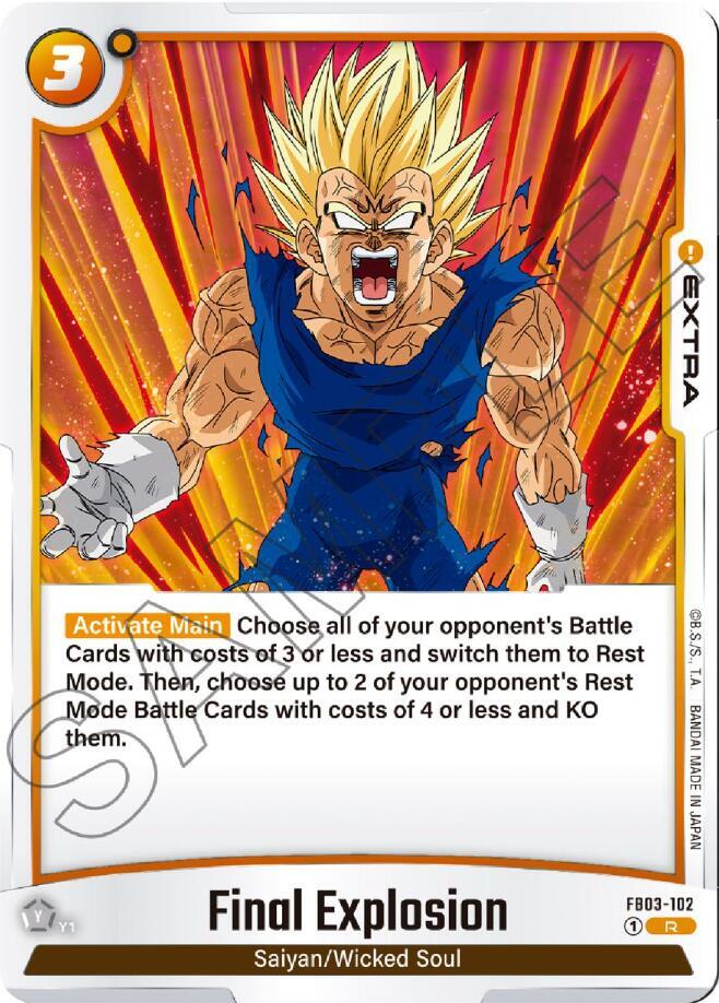 Final Explosion FB03-102 [ Inglese / Giapponese ]