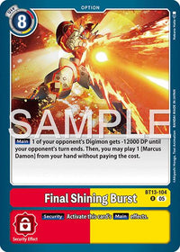 REPRINT - Ad 01 Advanced Booster Digimon Generation - BT13
