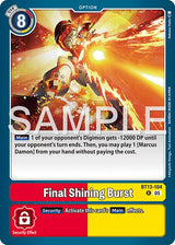 NM / Inglese / REPRINT - Ad 01 Advanced Booster Digimon Generation - BT13