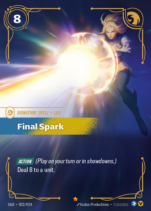 Final Spark (Promo) [ Inglese / Cinese Semplificato ]