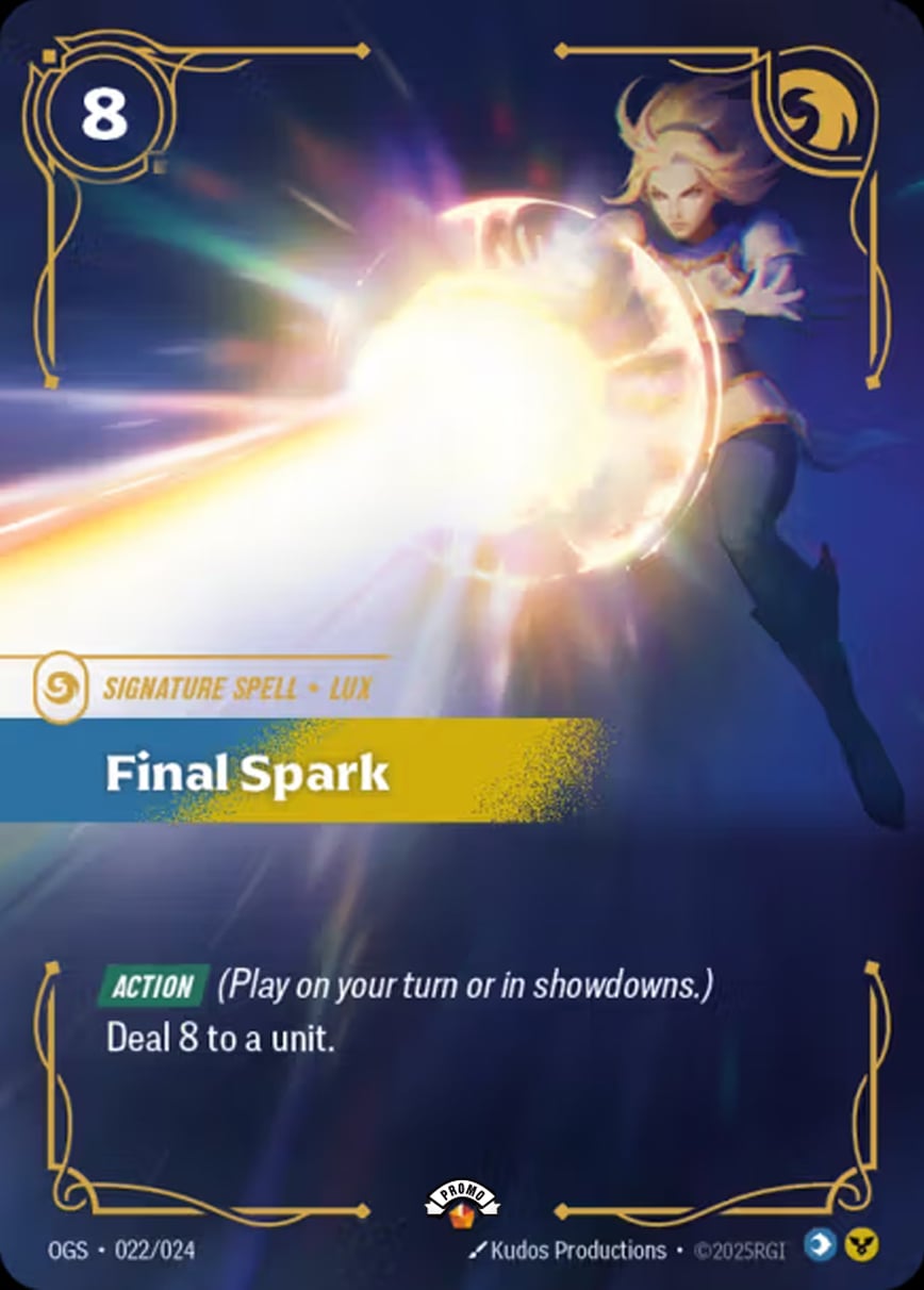 Final Spark (Promo) [ Inglese / Cinese Semplificato ]