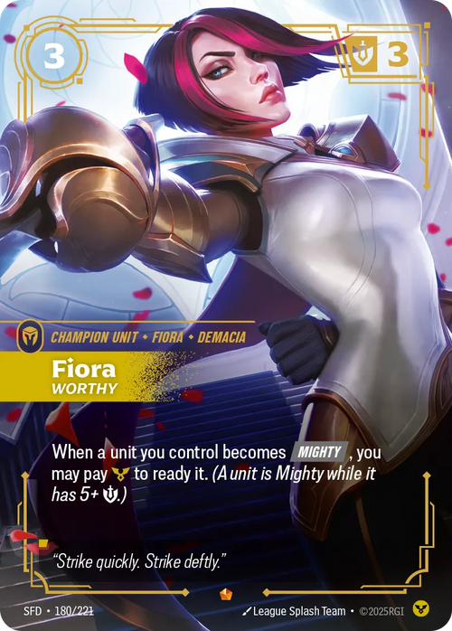 Fiora - Worthy (EPIC) [ Inglese / Cinese Semplificato ]