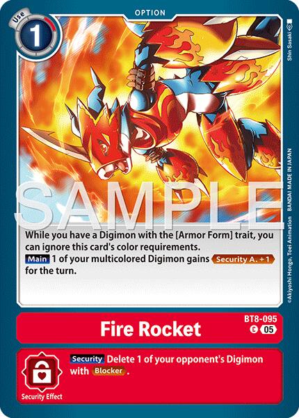 Fire Rocket BT8-095 [ Inglese / Giapponese ]