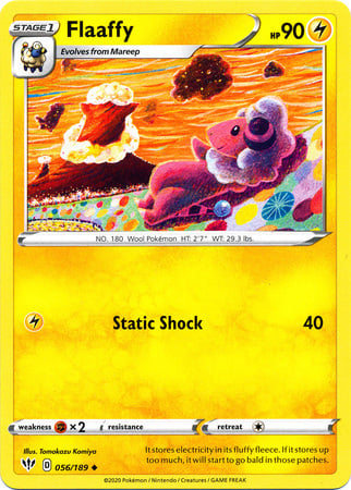 Flaaffy - Fiamme Oscure 056/189 [ Italiano / Inglese ]