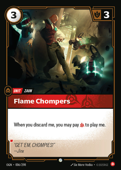 Flame Chompers (Common) [ Inglese / Cinese Semplificato ]