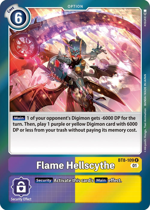 Flame Hellscythe BT8-109 [ Inglese / Giapponese ]