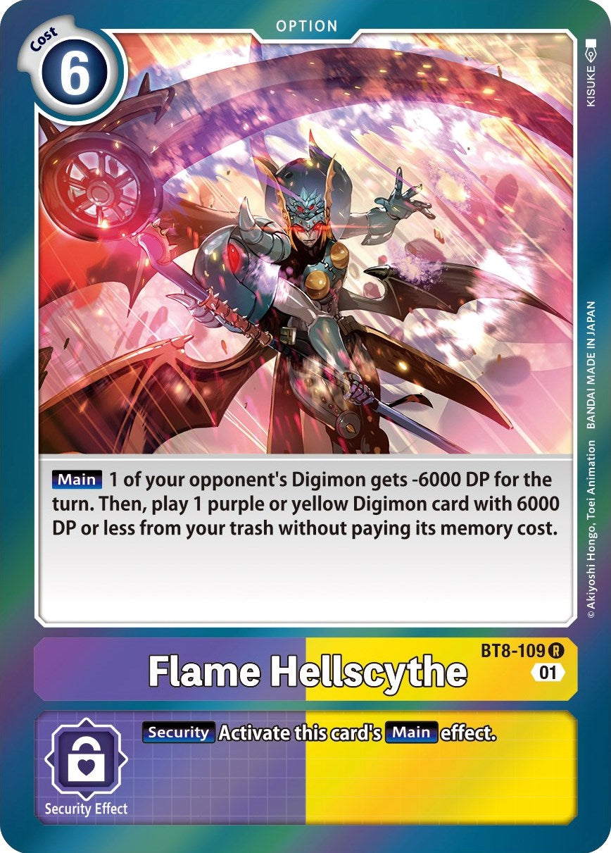 Flame Hellscythe BT8-109 [ Inglese / Giapponese ]