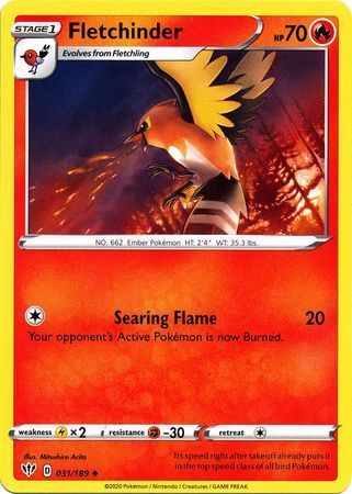 Fletchinder - Fiamme Oscure 031/189 [ Italiano / Inglese ]