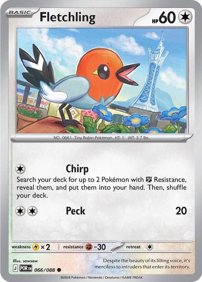 Fletchling - Equilibrio Perfetto 066/088 [ Italiano / Inglese ]
