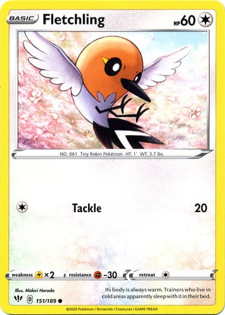 Fletchling - Fiamme Oscure 151/189 [ Italiano / Inglese ]
