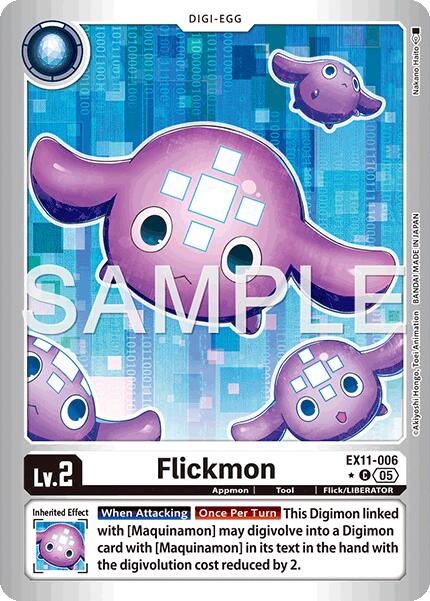 Flickmon EX11-006 [ Inglese / Giapponese ]
