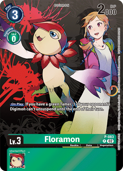 Floramon P-083 [ Inglese / Giapponese ]