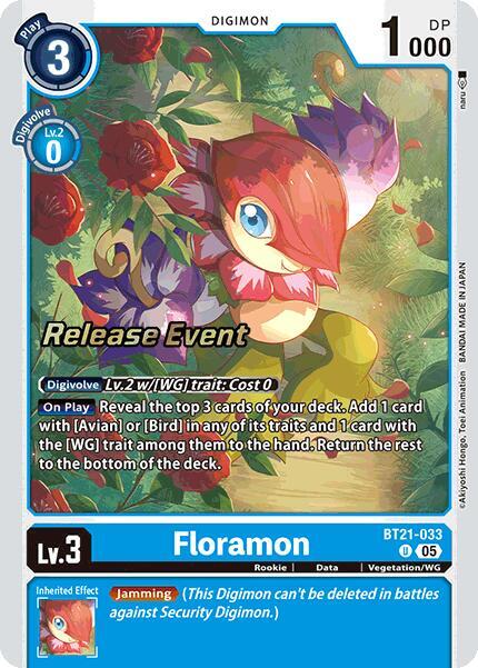Floramon BT21-033 [ Inglese / Giapponese ]