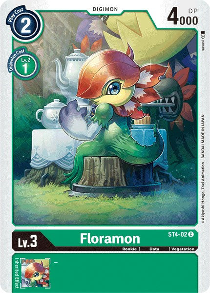 Floramon ST4-02 [ Inglese / Giapponese ]