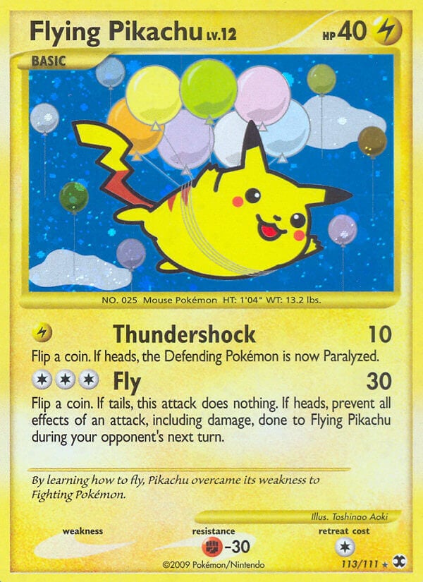 Flying Pikachu Lv.12 - L'Ascesa dei Rivali 113/111 [ Italiano / Inglese ]