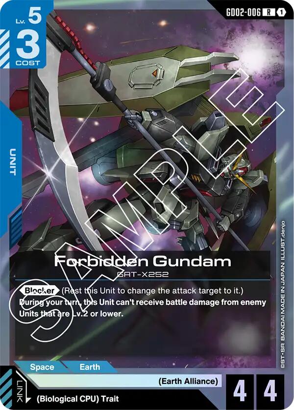 Forbidden Gundam GD02-006 [ Inglese / Giapponese ]