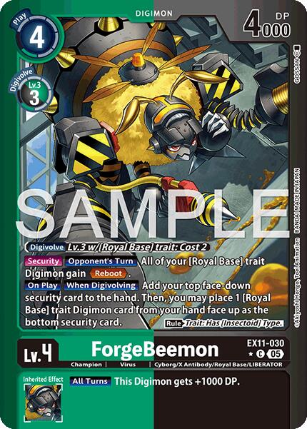 ForgeBeemon EX11-030 [ Inglese / Giapponese ]