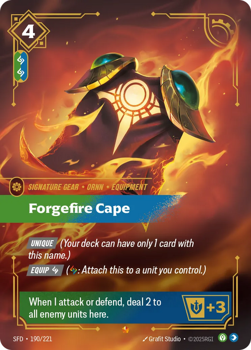 Forgefire Cape [ Inglese / Cinese Semplificato ]