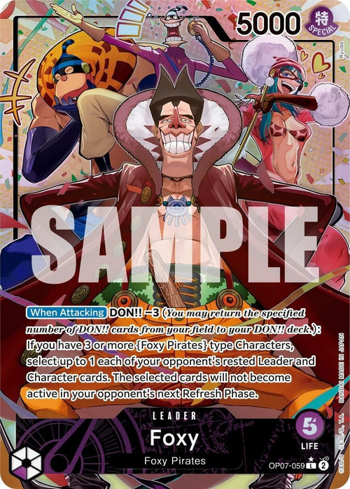 Foxy OP07-059 [ Inglese / Giapponese / Francese / Cinese Semplificato ]