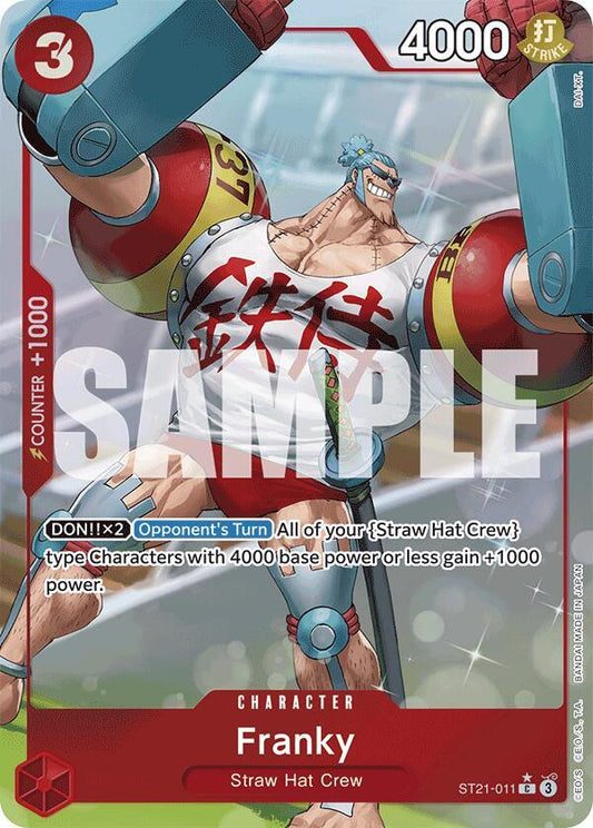 Franky ST21-011 [ Inglese / Giapponese / Francese / Cinese Semplificato ]