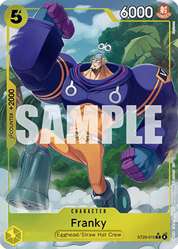 Franky ST29-010 [ Inglese / Giapponese / Francese / Cinese Semplificato ]