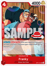 RARE - (Luffy Deck Stamp) - Learn Together Deck Set 01