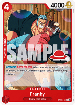 Franky OP11-012 [ Inglese / Giapponese / Francese / Cinese Semplificato ]