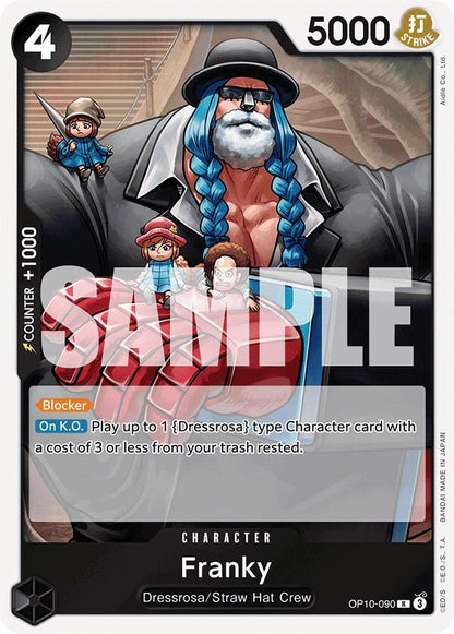 Franky OP10-090 [ Inglese / Giapponese / Francese / Cinese Semplificato ]
