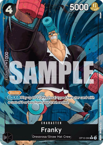 Franky OP10-090 [ Inglese / Giapponese / Francese / Cinese Semplificato ]