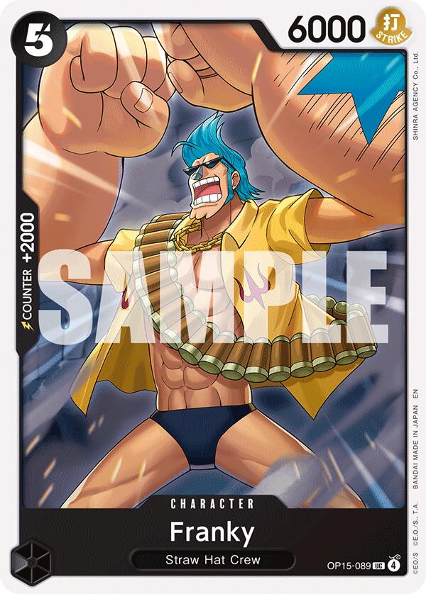 Franky OP15-089 [ Inglese / Giapponese / Francese / Cinese Semplificato ]