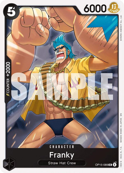 Franky OP15-089 [ Inglese / Giapponese / Francese / Cinese Semplificato ]