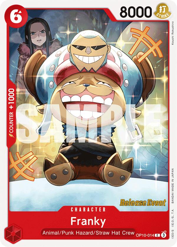Franky OP10-014 [ Inglese / Giapponese / Francese / Cinese Semplificato ]