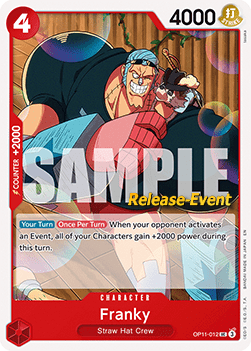 Franky OP11-012 [ Inglese / Giapponese ]
