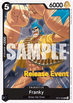 Franky OP15-004 [ Inglese / Giapponese / Francese / Cinese Semplificato ]