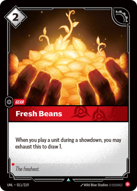 Fresh Beans (Uncommon) [ Inglese / Cinese Semplificato ]