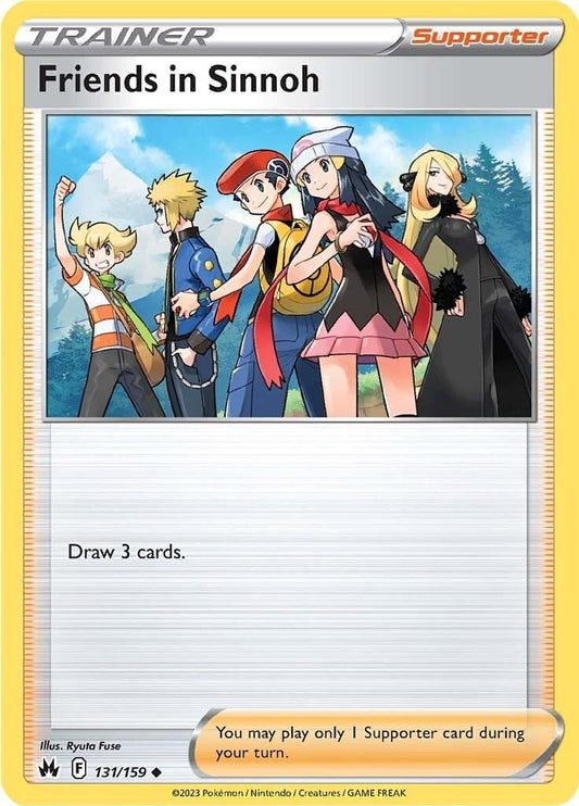 Amici a Sinnoh - Zenit Regale 131/159 [ Italiano / Inglese ]