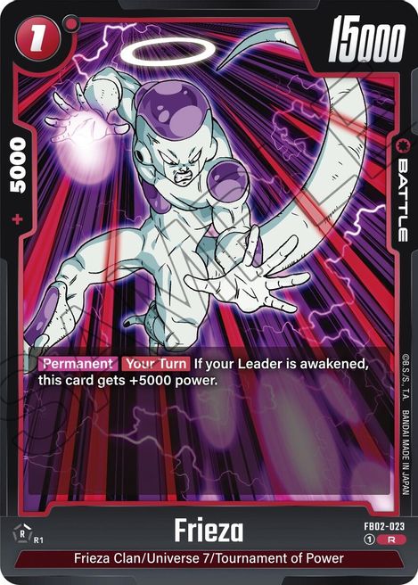 Frieza FB02-023 [ Inglese / Giapponese ]