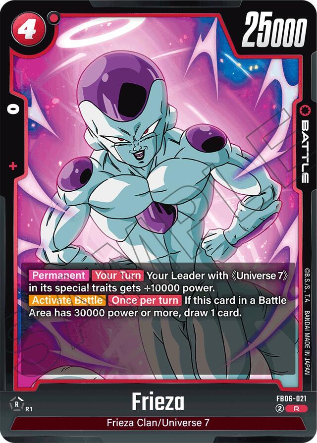 Frieza FB06-021 [ Inglese / Giapponese ]