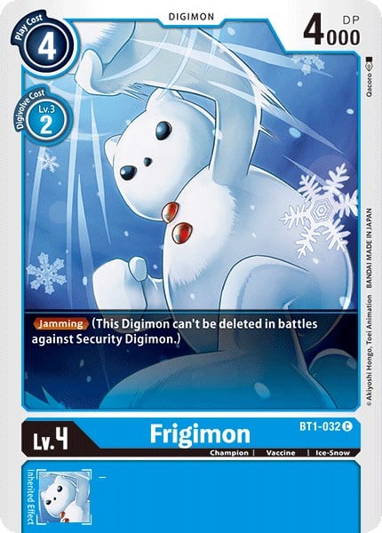 Frigimon BT1-032 [ Inglese / Giapponese ]