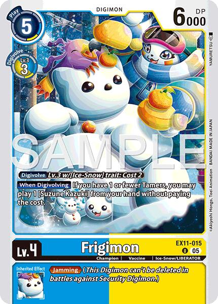 Frigimon EX11-015 [ Inglese / Giapponese ]