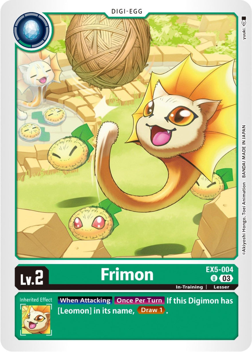 Frimon EX5-004 [ Inglese / Giapponese ]