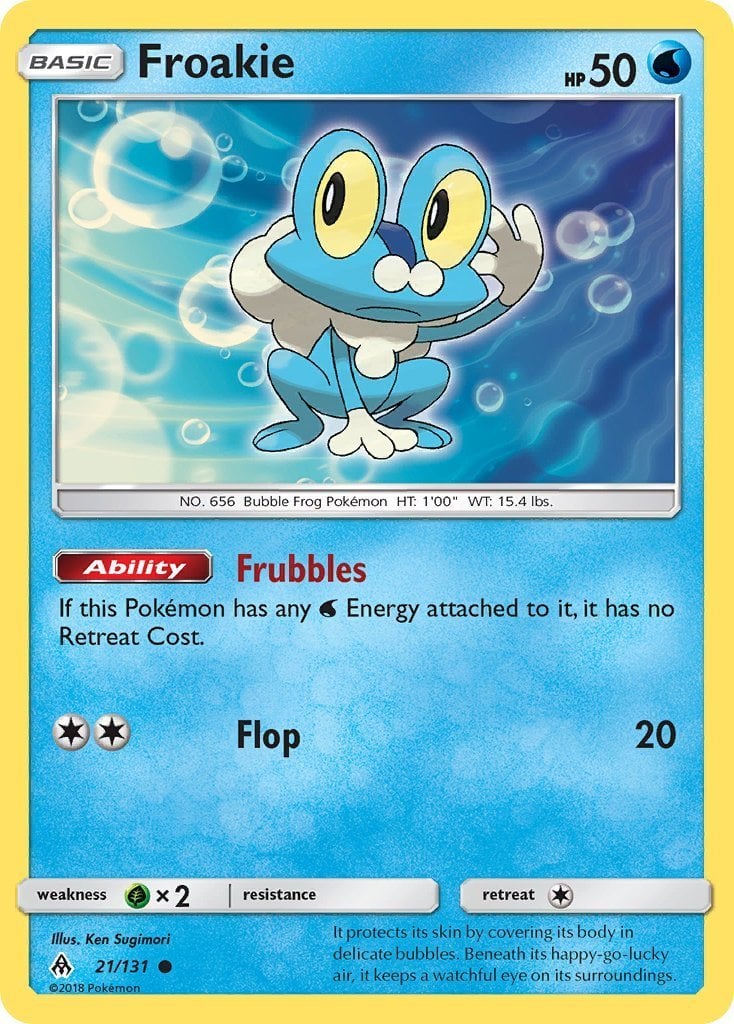 Froakie - Apocalisse Di Luce 21/131 [ Italiano / Inglese ]