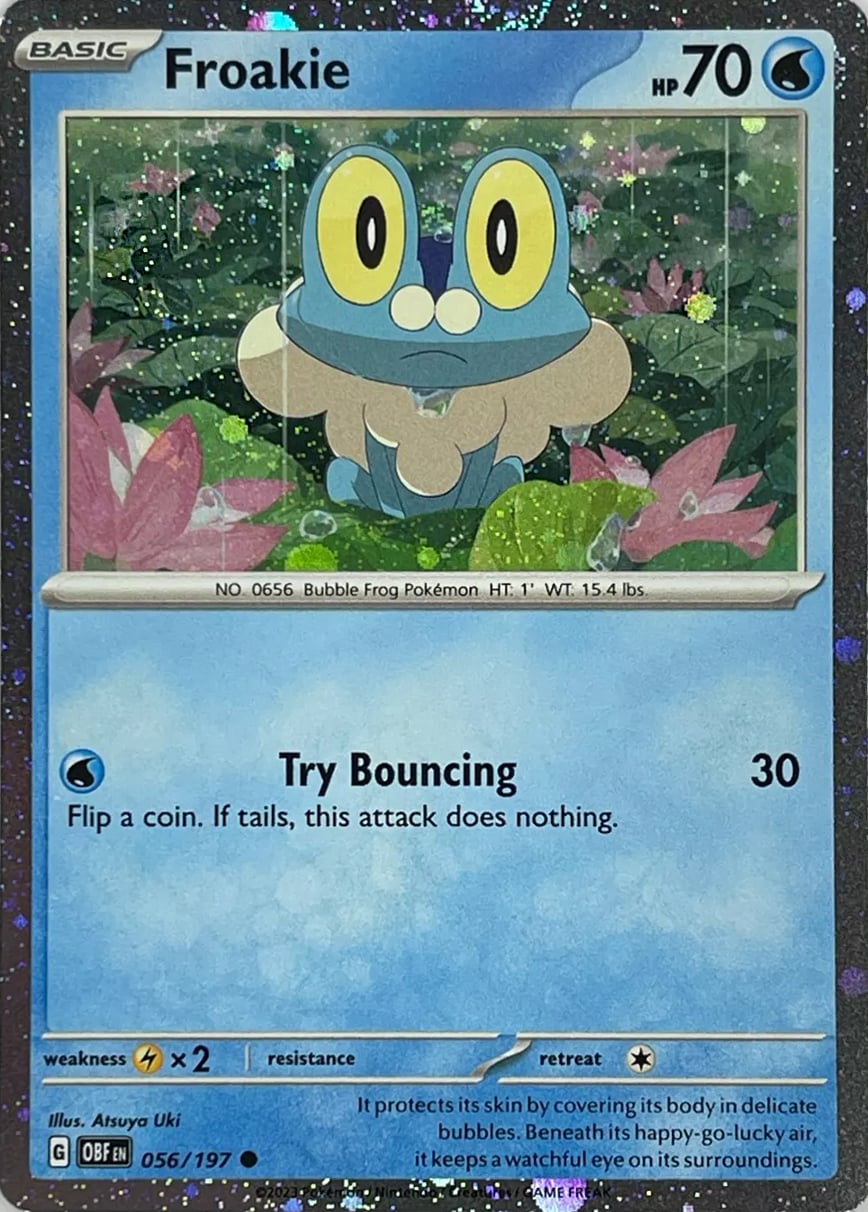 Froakie - Ossidiana Infuocata 056/197 [ Italiano ]