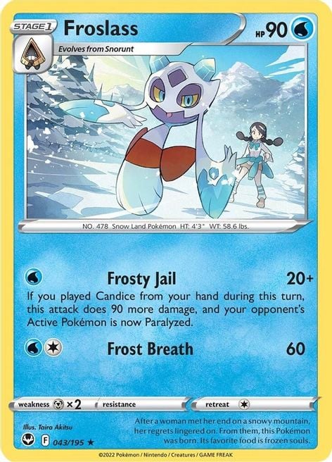 Froslass - Tempesta Argentata 043/195 [ Italiano ]