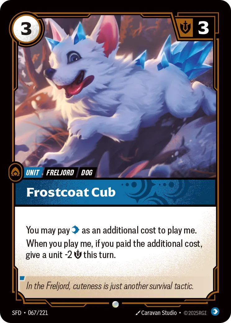 Frostcoat Cub [ Inglese / Cinese Semplificato ]